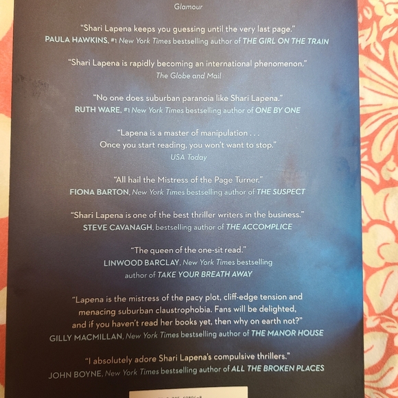 What have you done book-by shari lapena - Picture 3 of 3